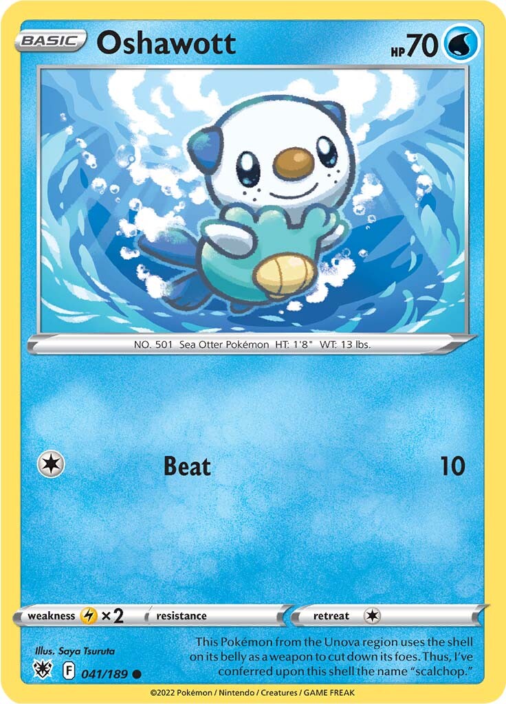 Oshawott (041/189) [Sword & Shield: Astral Radiance] | Odin's Place