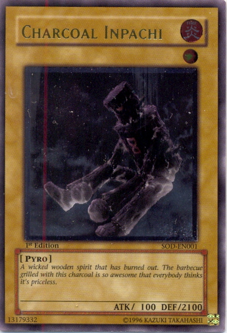 Charcoal Inpachi [SOD-EN001] Ultimate Rare | Odin's Place