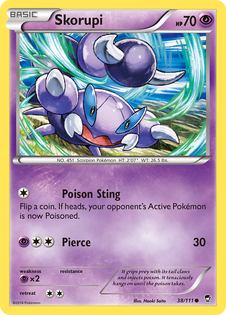 Skorupi (38/111) [XY: Furious Fists] | Odin's Place