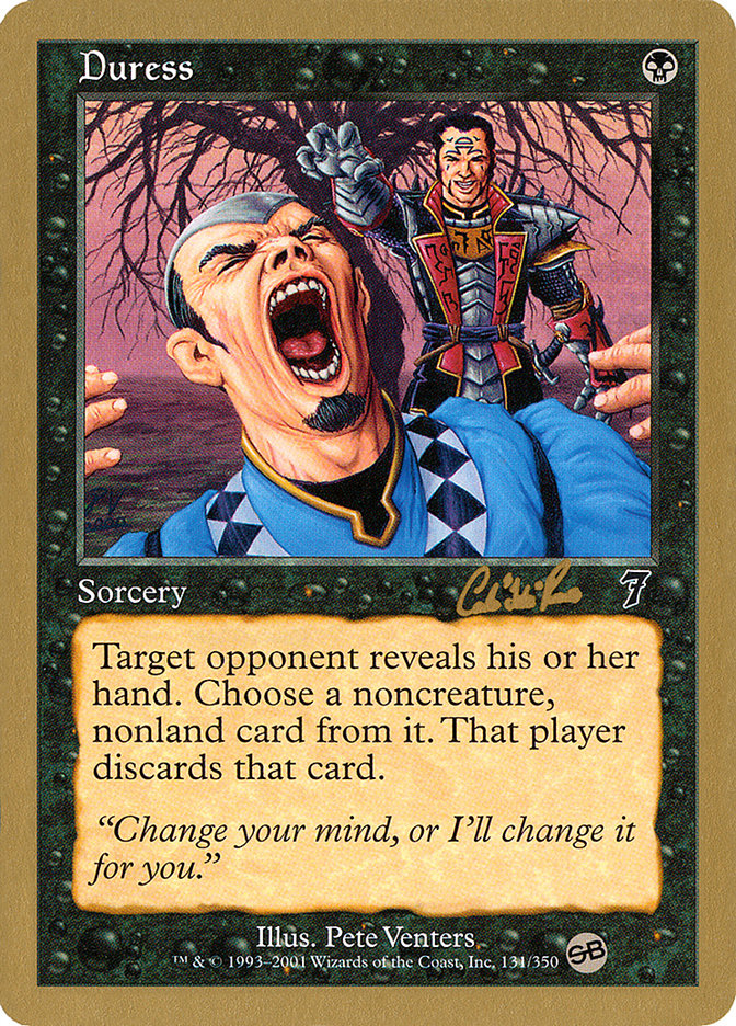 Duress (Carlos Romao) (SB) [World Championship Decks 2002] | Odin's Place