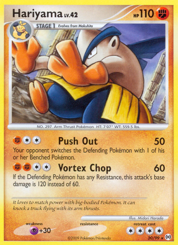 Hariyama (20/99) [Platinum: Arceus] | Odin's Place