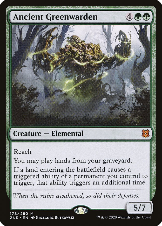 Ancient Greenwarden [Zendikar Rising] | Odin's Place