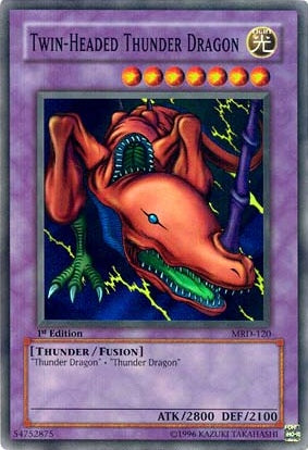 Twin-Headed Thunder Dragon [MRD-120] Super Rare | Odin's Place
