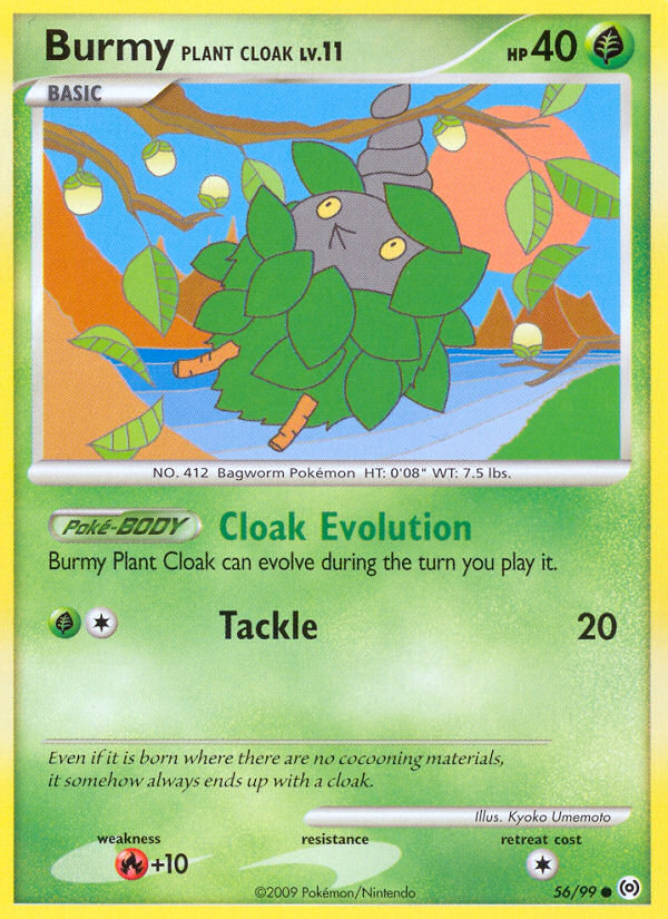 Burmy Plant Cloak (56/99) [Platinum: Arceus] | Odin's Place