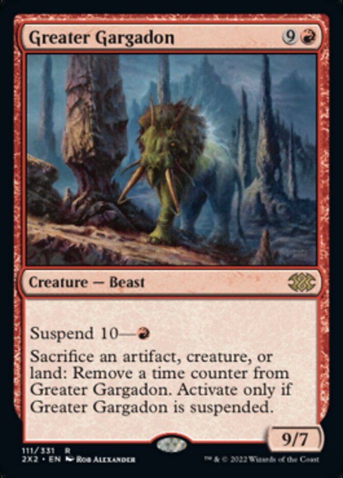 Greater Gargadon [Double Masters 2022] | Odin's Place