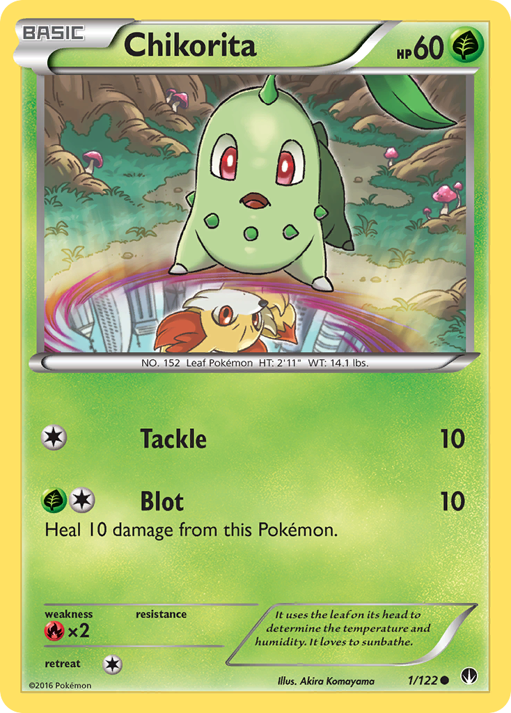 Chikorita (1/122) [XY: BREAKpoint] | Odin's Place