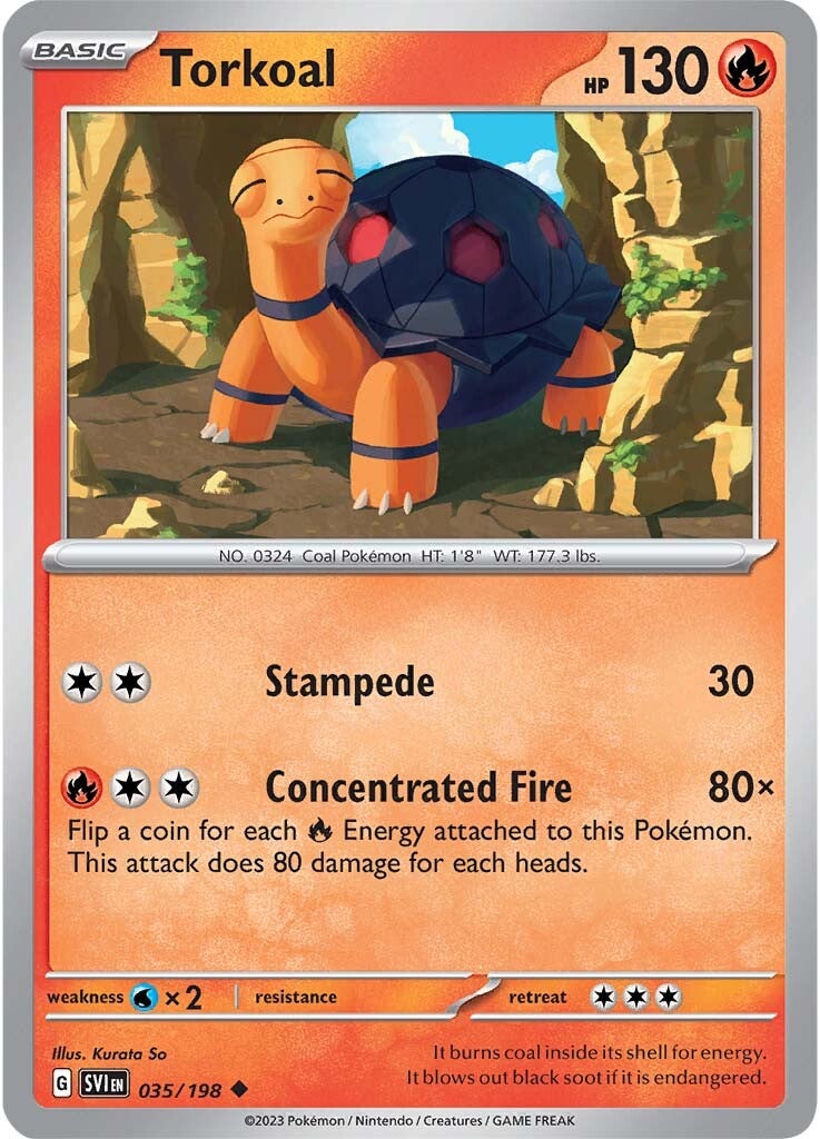 Torkoal (035/198) [Scarlet & Violet: Base Set] | Odin's Place