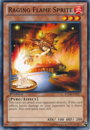 Raging Flame Sprite [SDOK-EN017] Common | Odin's Place