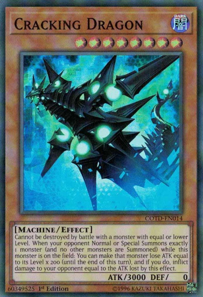 Cracking Dragon [COTD-EN014] Super Rare | Odin's Place