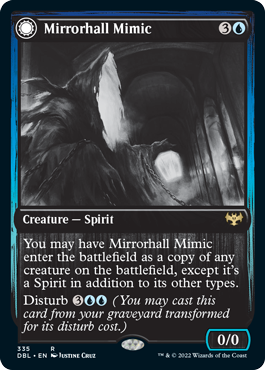 Mirrorhall Mimic // Ghastly Mimicry [Innistrad: Double Feature] | Odin's Place