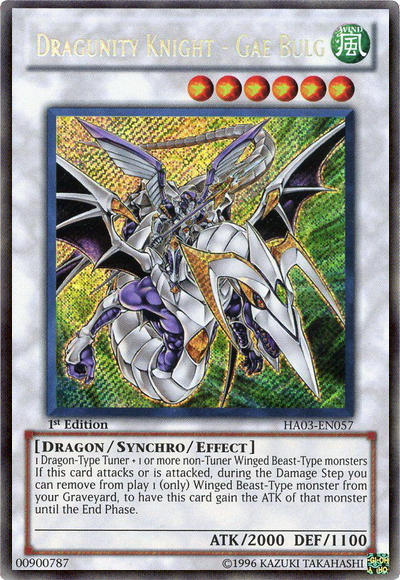 Dragunity Knight - Gae Bulg [HA03-EN057] Secret Rare | Odin's Place