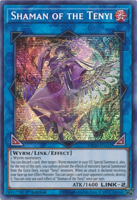Shaman of the Tenyi [MP20-EN122] Prismatic Secret Rare | Odin's Place