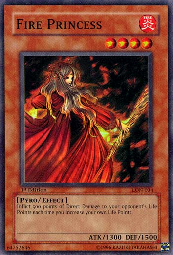 Fire Princess [LON-034] Super Rare | Odin's Place