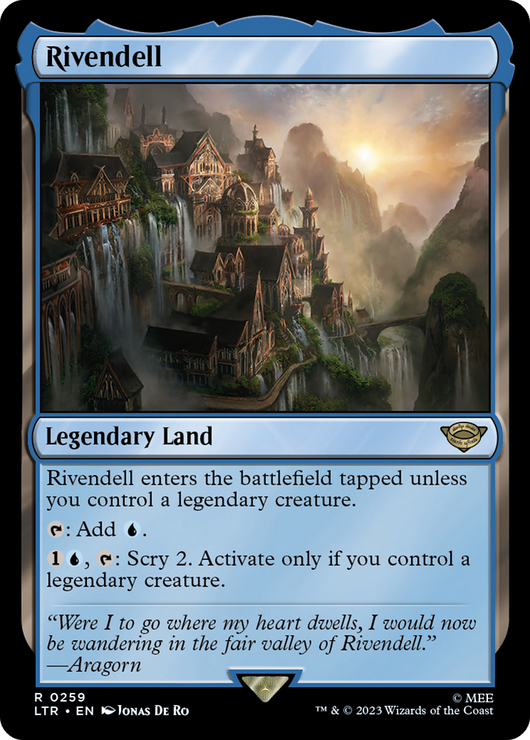 Rivendell [The Lord of the Rings: Tales of Middle-Earth] | Odin's Place