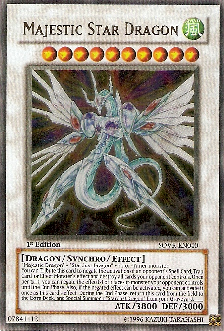 Majestic Star Dragon [SOVR-EN040] Ultra Rare | Odin's Place
