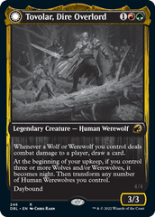 Tovolar, Dire Overlord // Tovolar, the Midnight Scourge [Innistrad: Double Feature] | Odin's Place