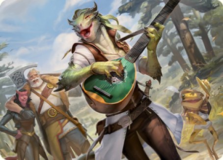 Wandering Troubadour Art Card [Dungeons & Dragons: Adventures in the Forgotten Realms Art Series] | Odin's Place