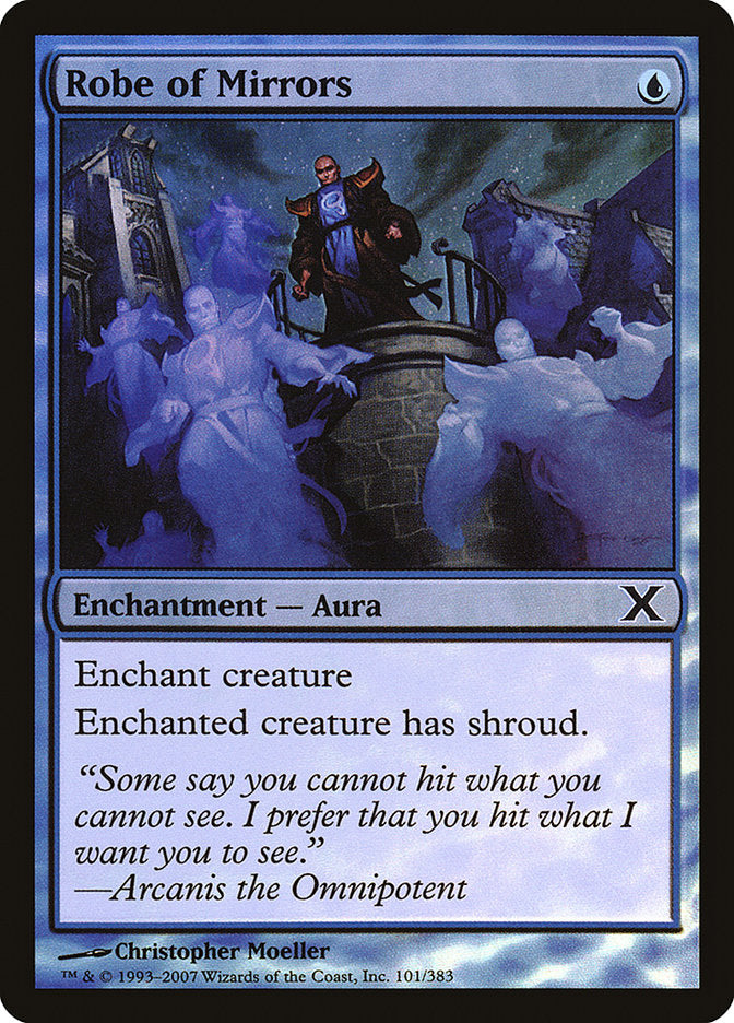 Robe of Mirrors (Premium Foil) [Tenth Edition] | Odin's Place