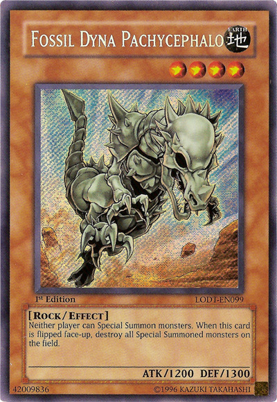 Fossil Dyna Pachycephalo [LODT-EN099] Secret Rare | Odin's Place