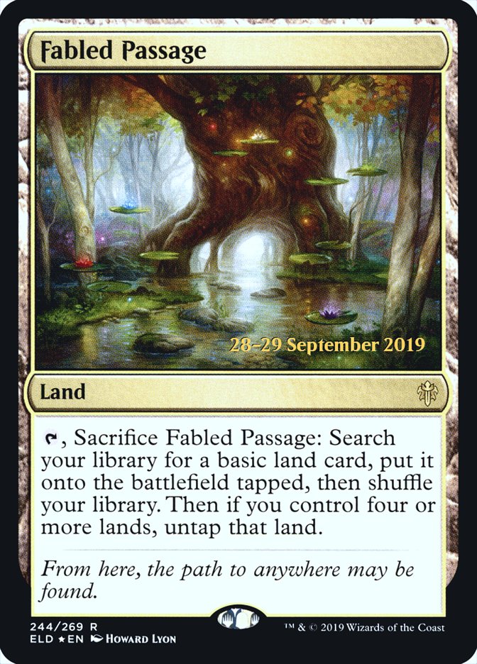 Fabled Passage [Throne of Eldraine Prerelease Promos] | Odin's Place