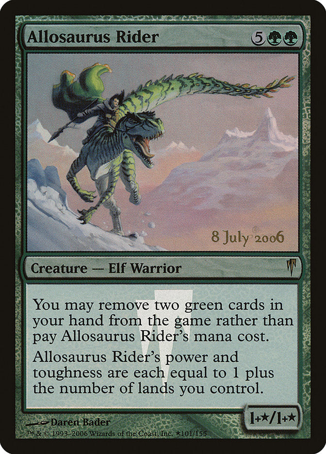 Allosaurus Rider (101) [Coldsnap Promos] | Odin's Place