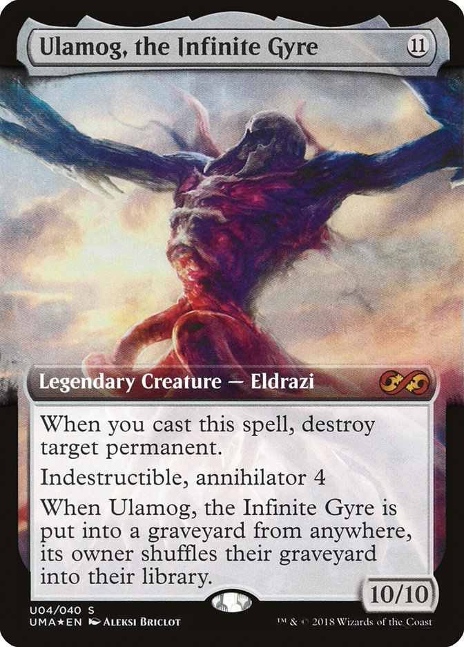 Ulamog, the Infinite Gyre (Topper) [Ultimate Masters Box Topper] | Odin's Place
