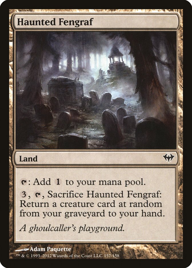Haunted Fengraf (157) [Dark Ascension] | Odin's Place