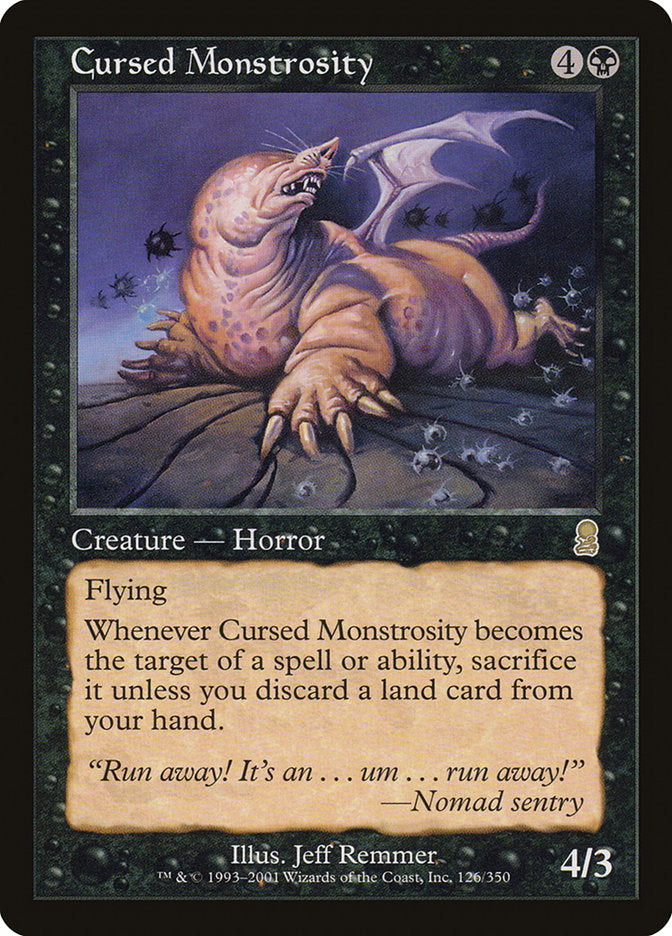 Cursed Monstrosity (126) [Odyssey] | Odin's Place