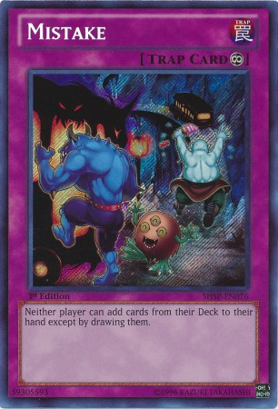Mistake [SHSP-EN076] Secret Rare | Odin's Place