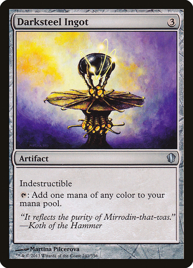 Darksteel Ingot (241) [Commander 2013] | Odin's Place