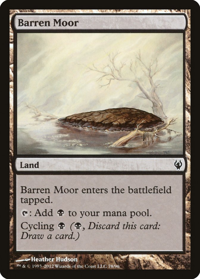 Barren Moor (78) [Duel Decks: Izzet vs. Golgari] | Odin's Place
