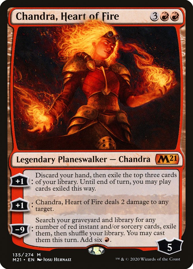 Chandra, Heart of Fire [Core Set 2021] | Odin's Place