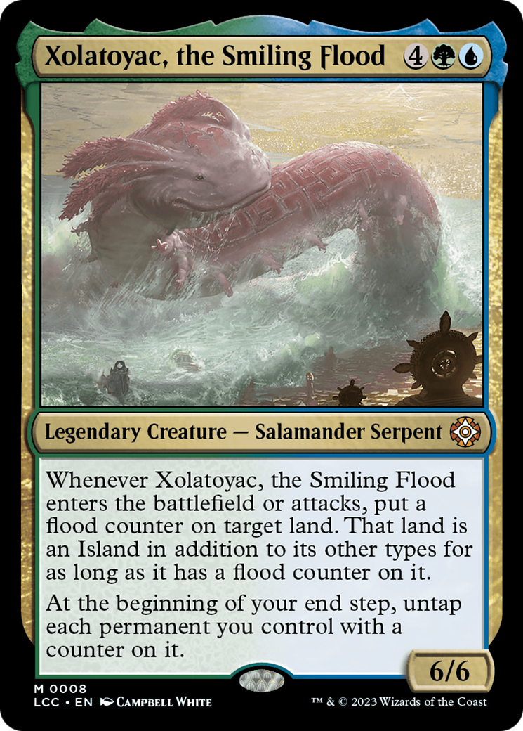 Xolatoyac, the Smiling Flood [The Lost Caverns of Ixalan Commander] | Odin's Place