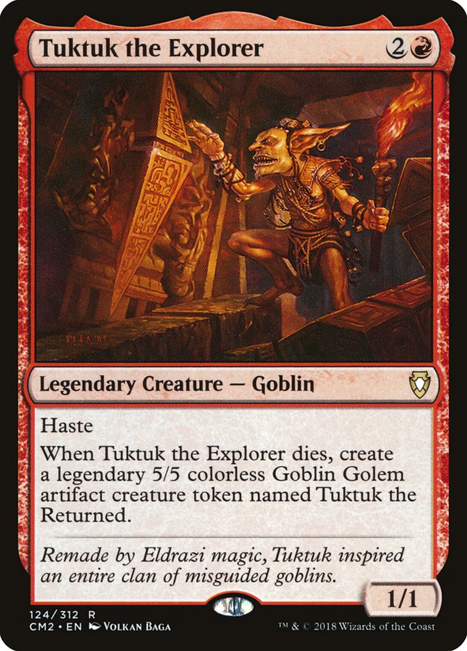 Tuktuk the Explorer (124) [Commander Anthology Volume II] | Odin's Place