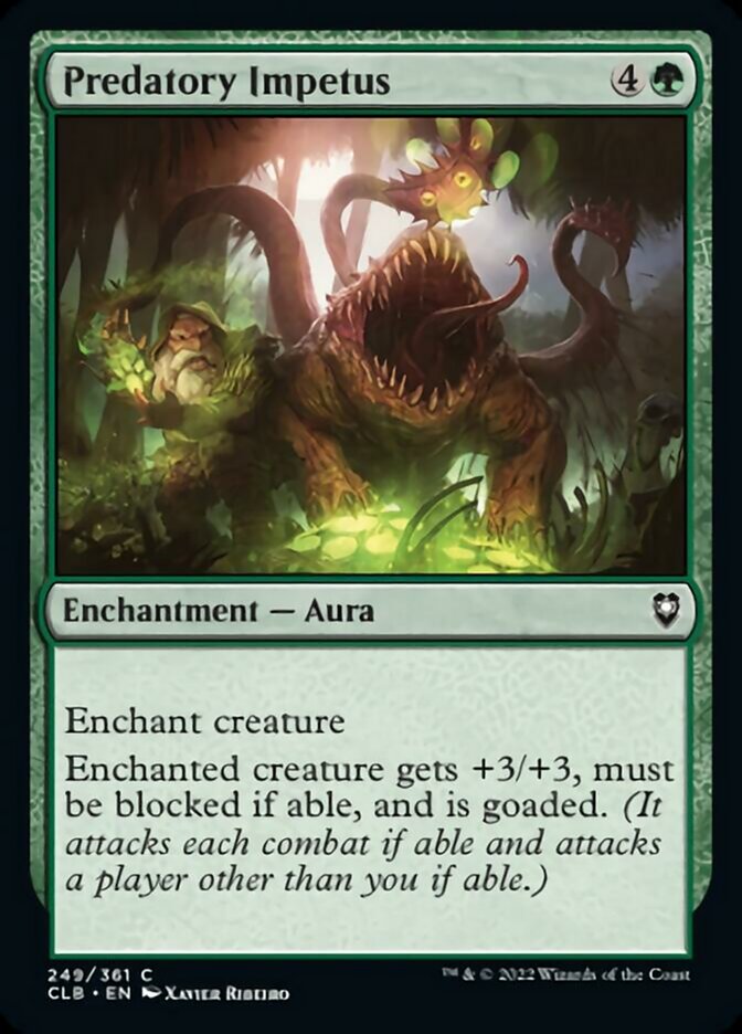 Predatory Impetus [Commander Legends: Battle for Baldur's Gate] | Odin's Place