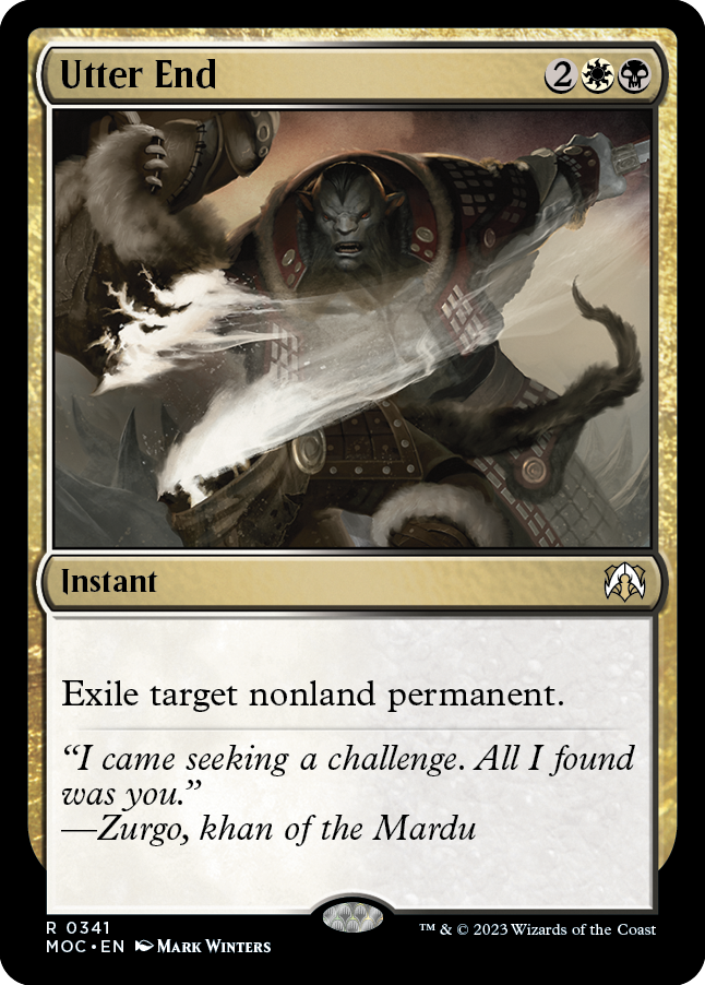 Utter End [March of the Machine Commander] | Odin's Place