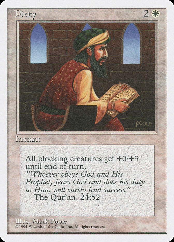 Piety (41) [Fourth Edition] | Odin's Place