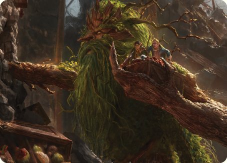 Treebeard, Gracious Host Art Card [The Lord of the Rings: Tales of Middle-earth Art Series] | Odin's Place