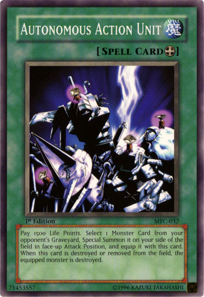 Autonomous Action Unit [MFC-032] Common | Odin's Place