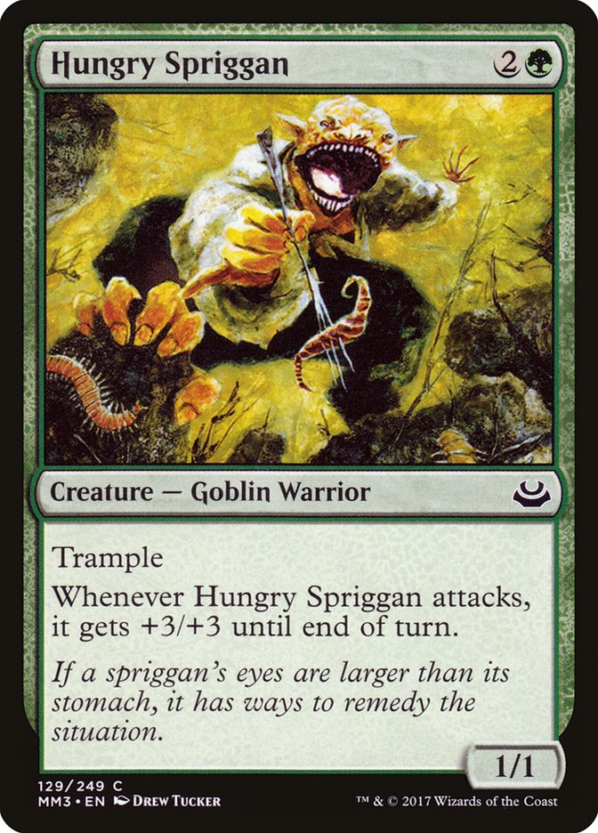 Hungry Spriggan (129) [Modern Masters 2017] | Odin's Place