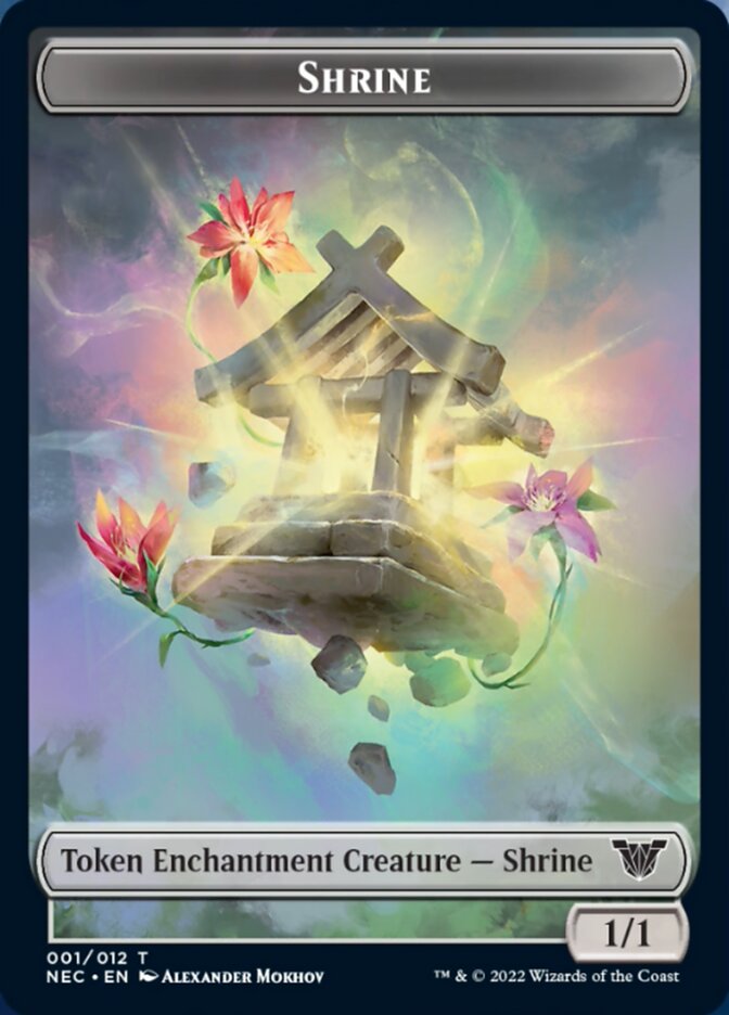 Shrine Token [Kamigawa: Neon Dynasty Commander Tokens] | Odin's Place