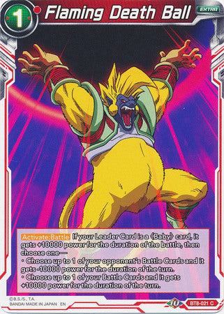 Flaming Death Ball (BT8-021) [Malicious Machinations] | Odin's Place
