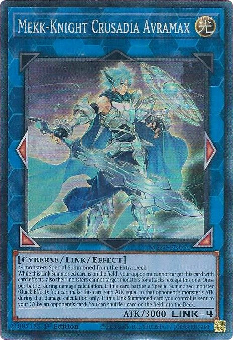 Mekk-Knight Crusadia Avramax [MAZE-EN054] Collector's Rare | Odin's Place