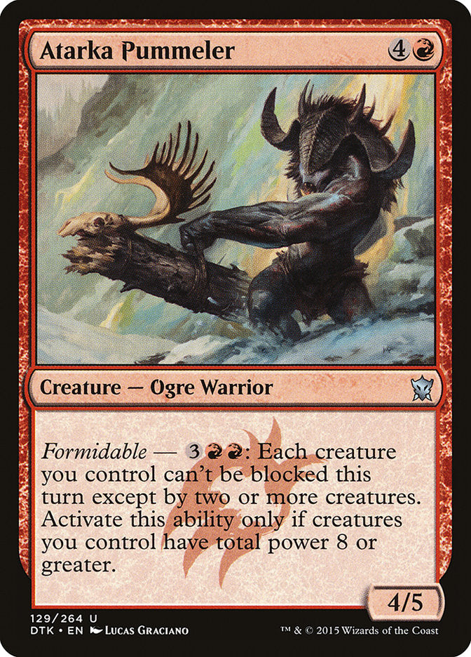 Atarka Pummeler (129) [Dragons of Tarkir] | Odin's Place