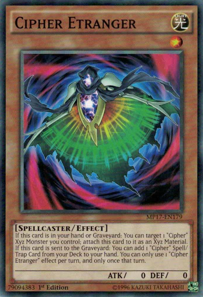 Cipher Etranger [MP17-EN179] Common | Odin's Place