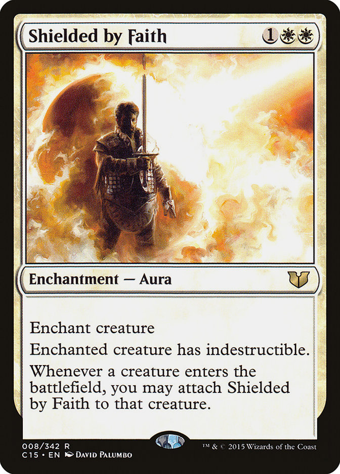 Shielded by Faith (8) [Commander 2015] | Odin's Place
