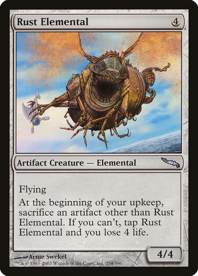 Rust Elemental (234) [Mirrodin] | Odin's Place