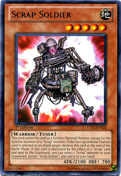Scrap Soldier [STBL-EN024] Rare | Odin's Place