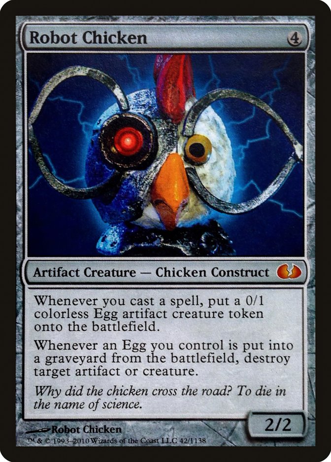 Robot Chicken (42) [Celebration Cards] | Odin's Place