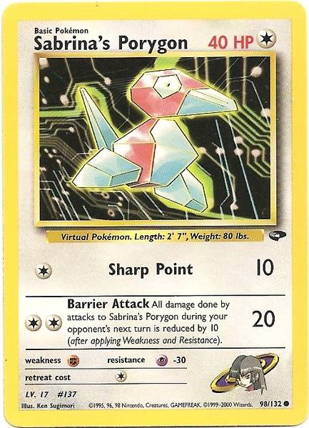 Sabrina's Porygon (98/132) [Gym Challenge Unlimited] | Odin's Place